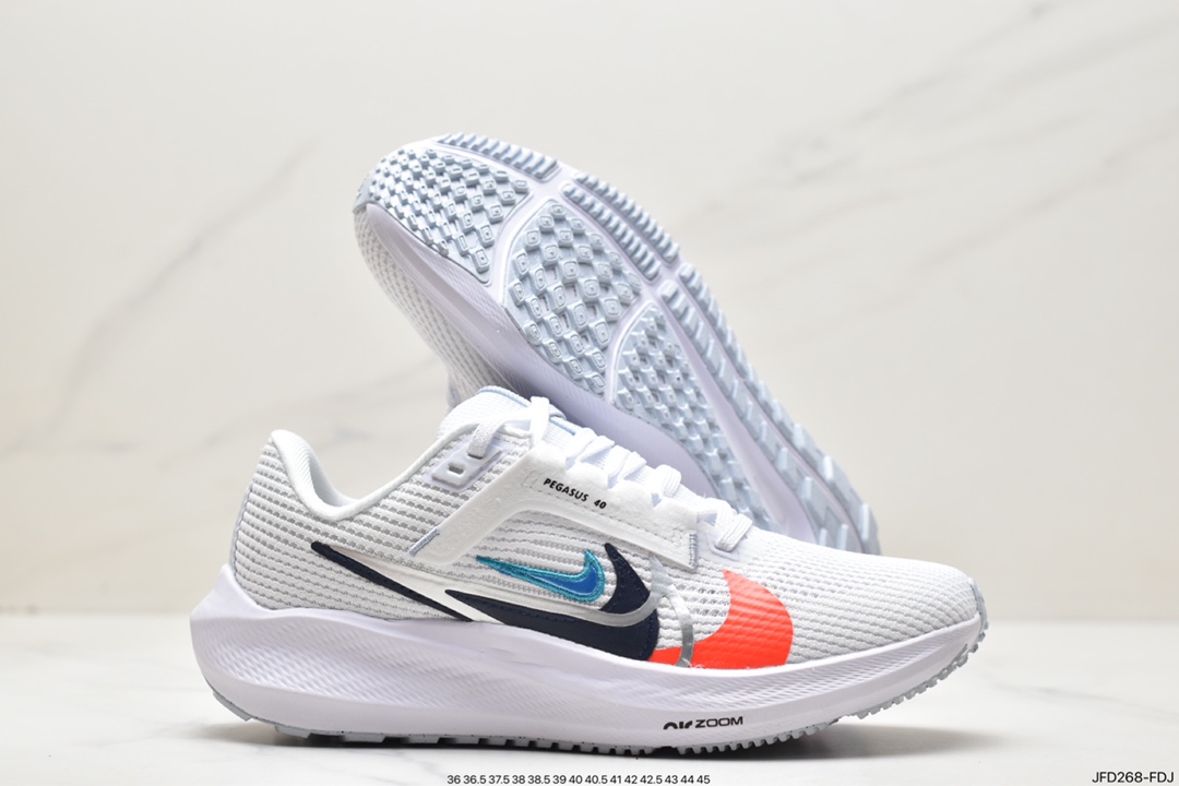 170 Nike Zoom Pegasus 40登月飞马40代 超轻网面透气跑步鞋 FB7179-100