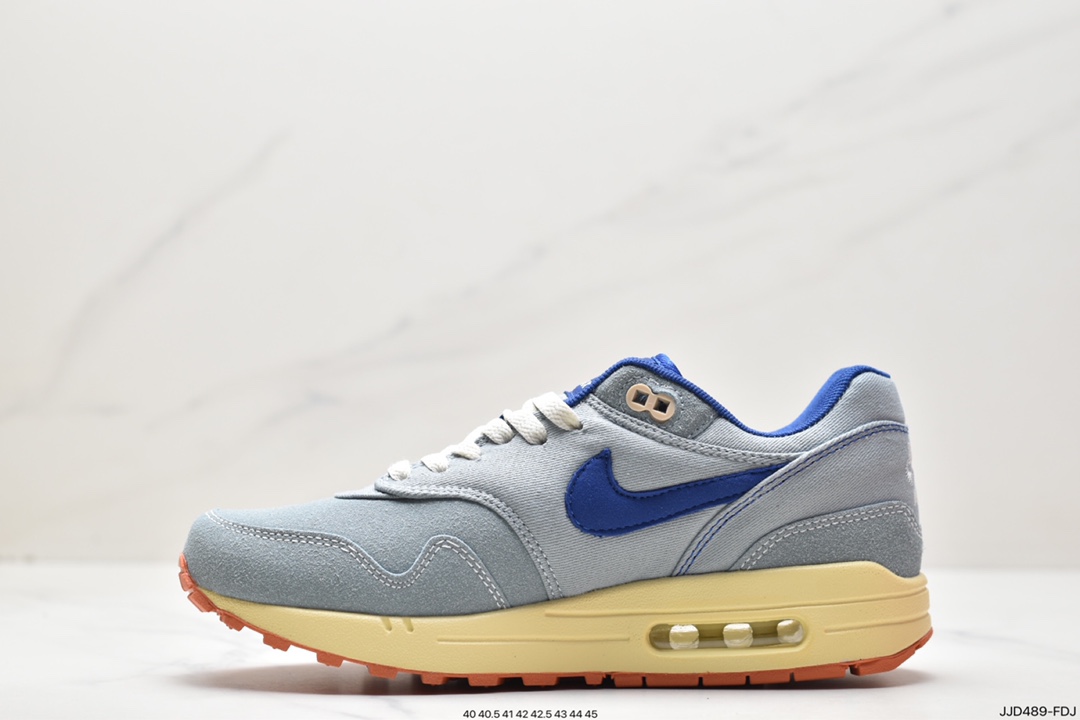 130 耐克Nike Air Max 1”Crepe Hemp”初代复古气垫百搭休闲运动慢跑鞋
