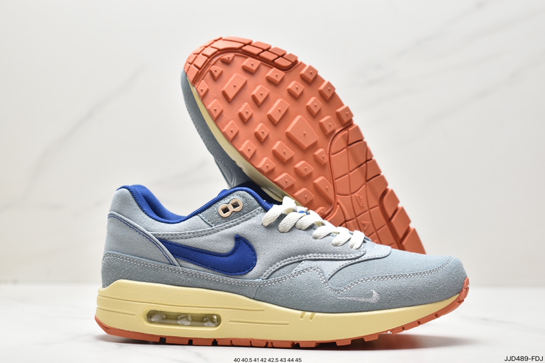 130 耐克Nike Air Max 1”Crepe Hemp”初代复古气垫百搭休闲运动慢跑鞋