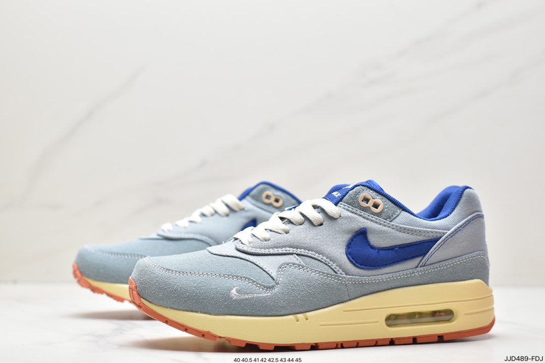 130 耐克Nike Air Max 1”Crepe Hemp”初代复古气垫百搭休闲运动慢跑鞋