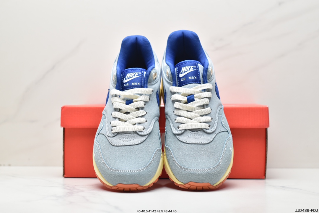 130 耐克Nike Air Max 1”Crepe Hemp”初代复古气垫百搭休闲运动慢跑鞋