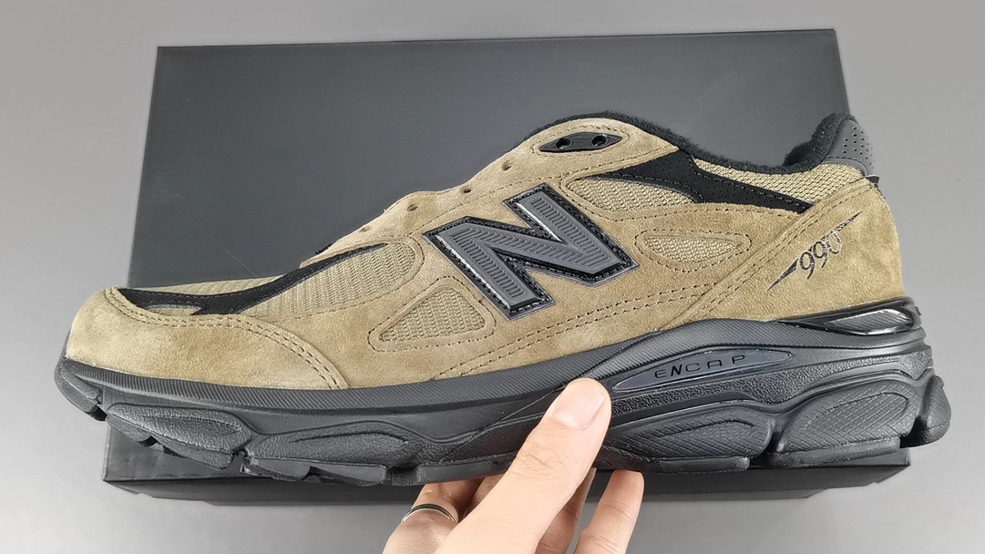 NB990尺码:36-46.5纯原版出品-新百伦-NewBalanceNB990V3浅棕色美产M990J