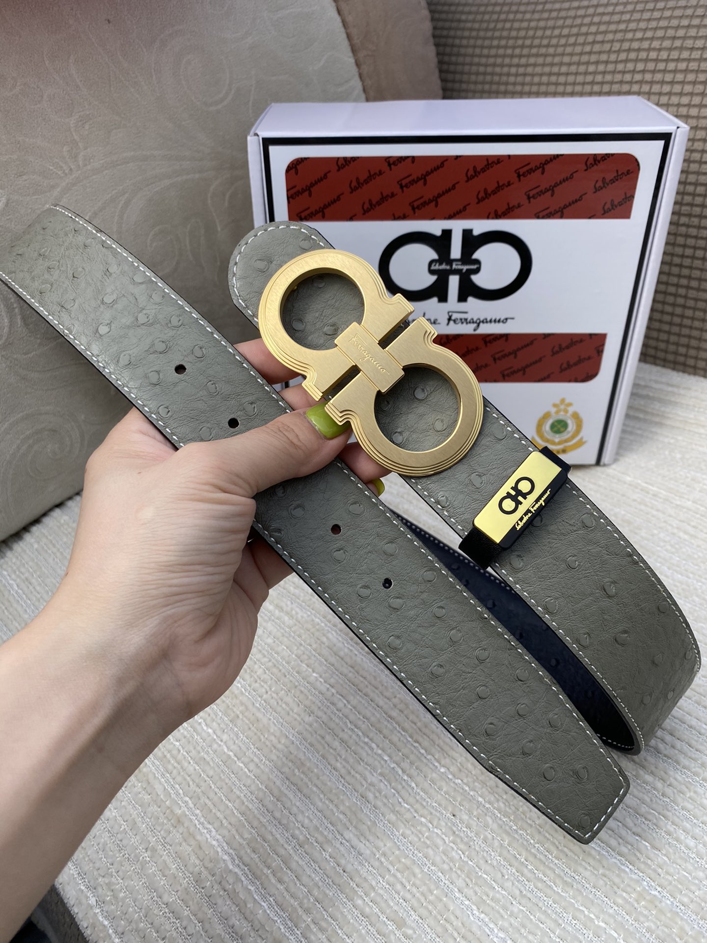 品名菲拉格幕原单皮带材质原单牛皮腰带