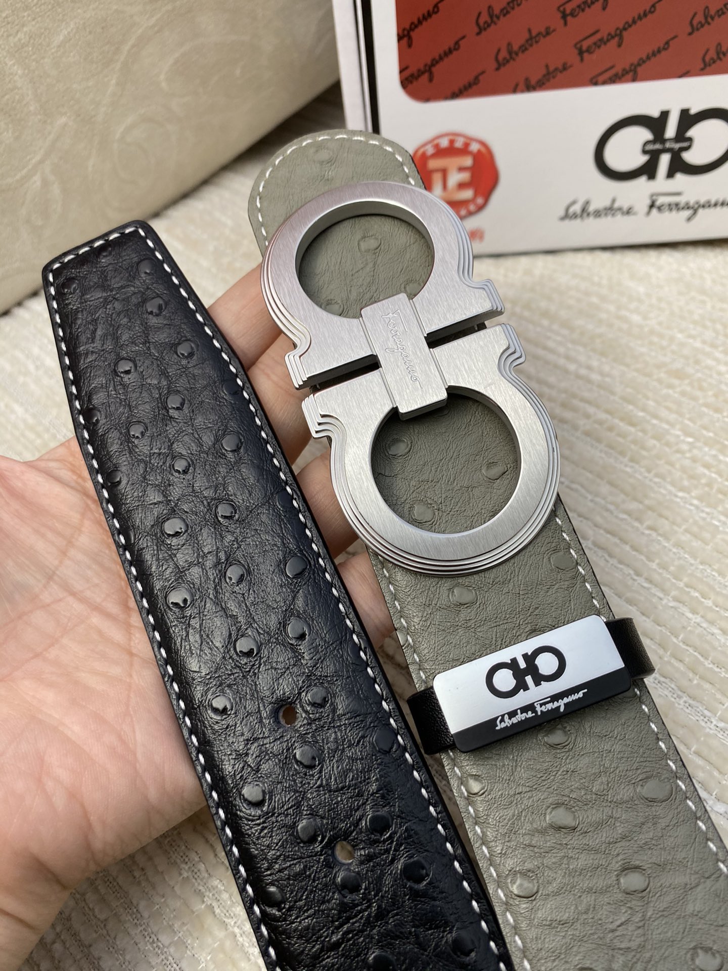 品名菲拉格幕原单皮带材质原单牛皮腰带