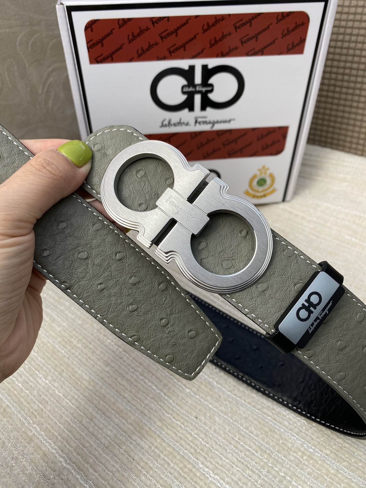 品名菲拉格幕原单皮带材质原单牛皮腰带