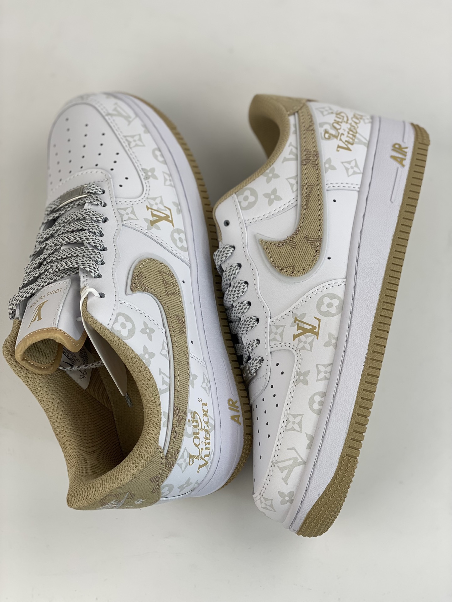 260 Nike Air Force 1 Low 07 LV联名卡其牛仔 CV0670-100