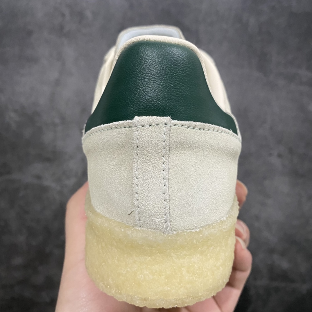 KITH x Clarks x Adidas Originals 8th Street Samba ”Chalk White” three-party joint samba street series ID7297