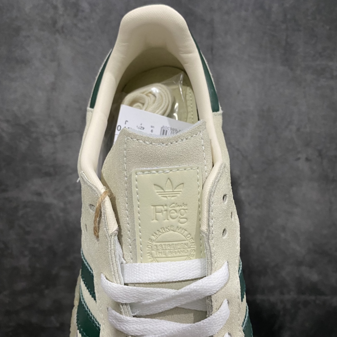 KITH x Clarks x Adidas Originals 8th Street Samba ”Chalk White” three-party joint samba street series ID7297