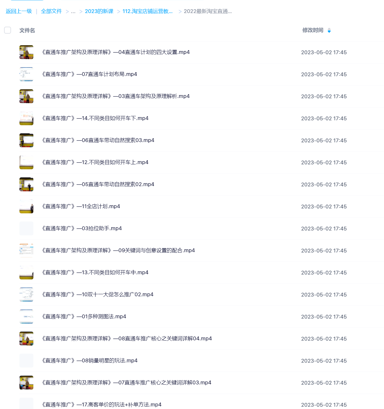 112.淘宝店铺运营教程–直通车