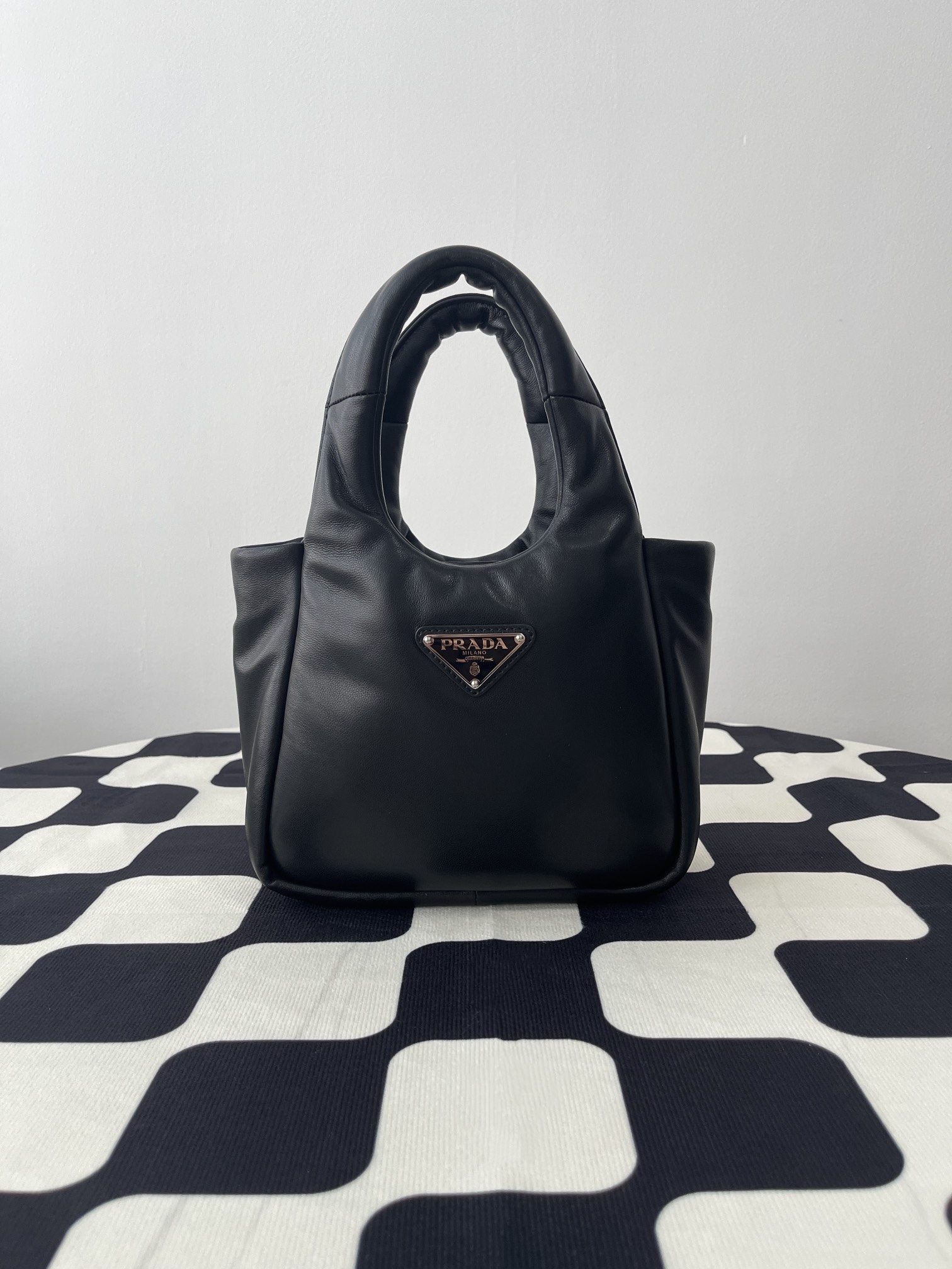 Buy First Copy Replica
 Prada Bags Handbags Lambskin Sheepskin Mini