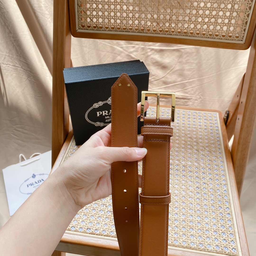 rada针扣式腰带3.5cm宽金属搭