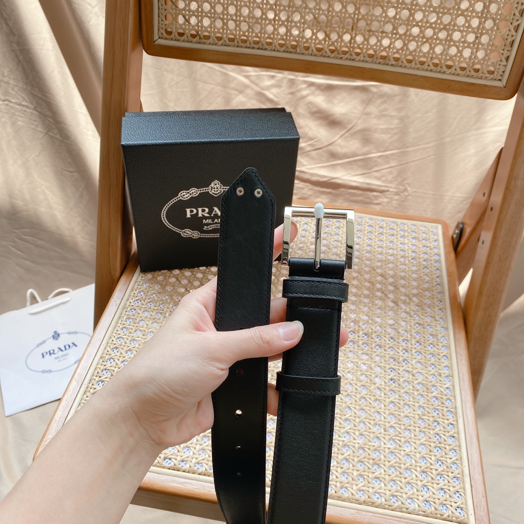 rada针扣式腰带3.5cm宽金属搭
