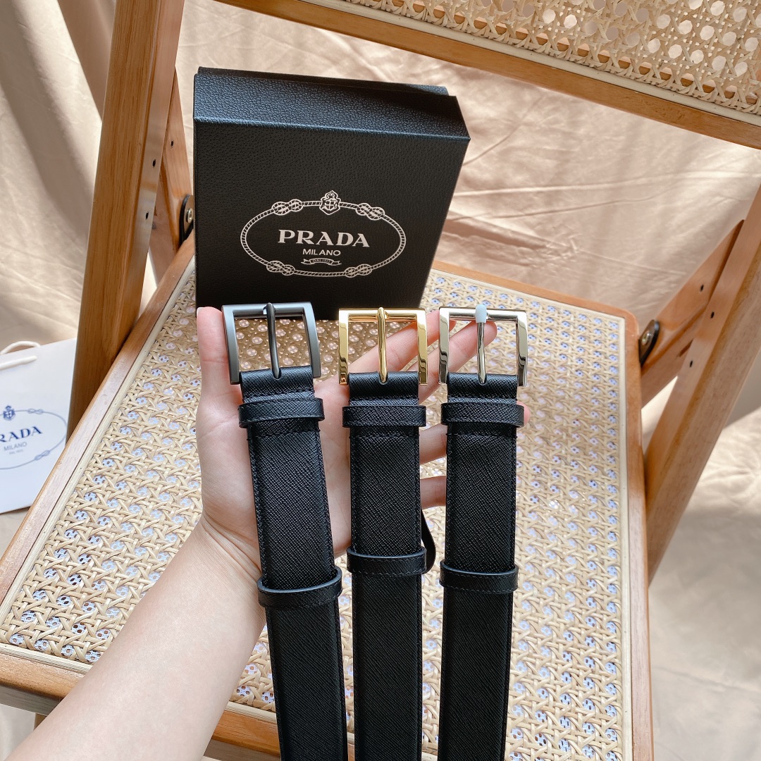 rada针扣式腰带3.5cm宽金属搭
