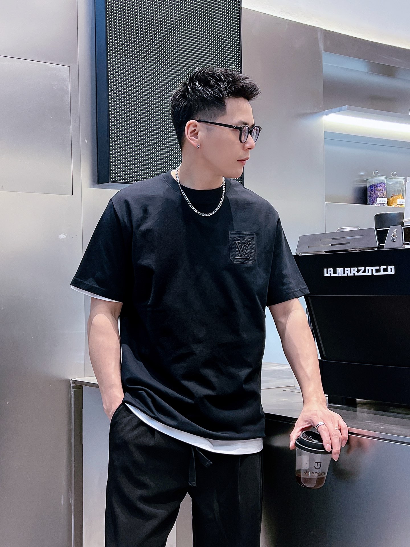 路易威登 Louis Vuitton 高定典藏名品高定成衣时装外套连衣裙衬衫T恤 #E03A65F4 2