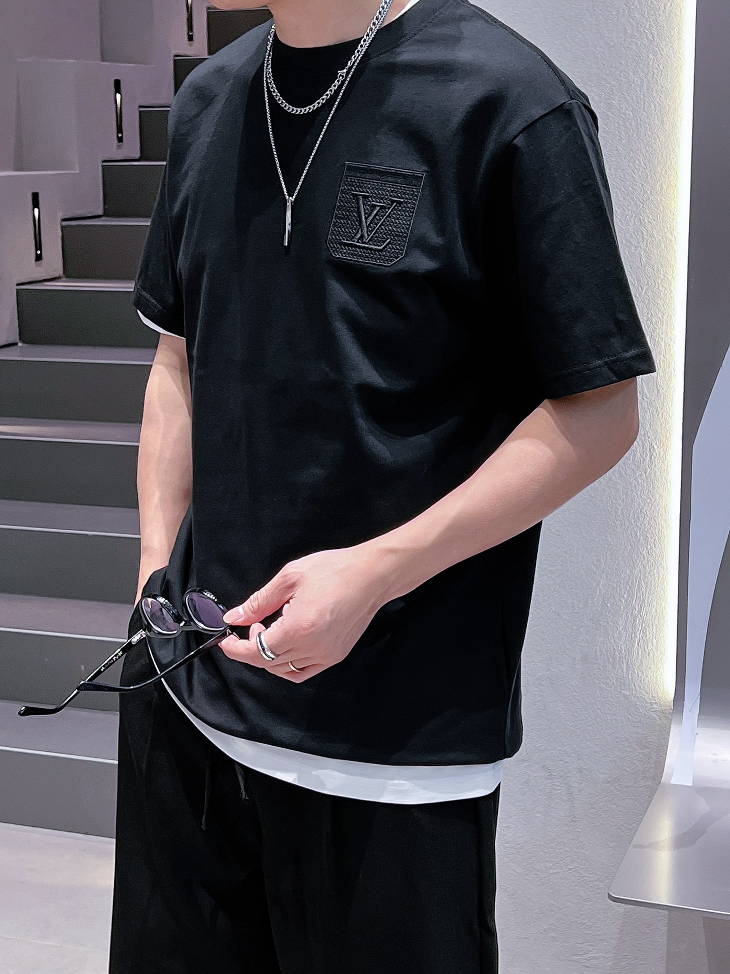 路易威登 Louis Vuitton 高定典藏名品高定成衣时装外套连衣裙衬衫T恤 #E03A65F4 9