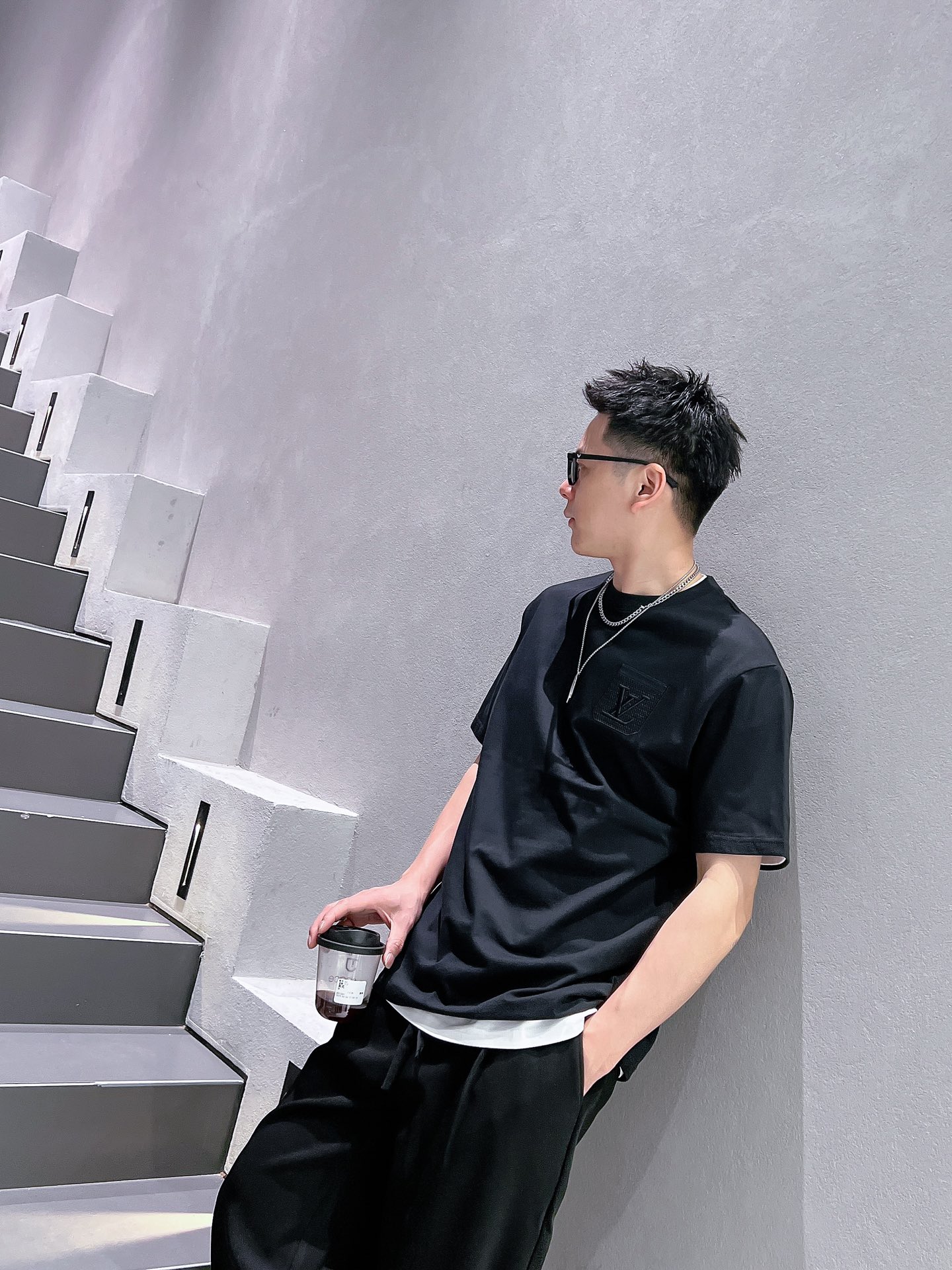 路易威登 Louis Vuitton 高定典藏名品高定成衣时装外套连衣裙衬衫T恤 #E03A65F4 3