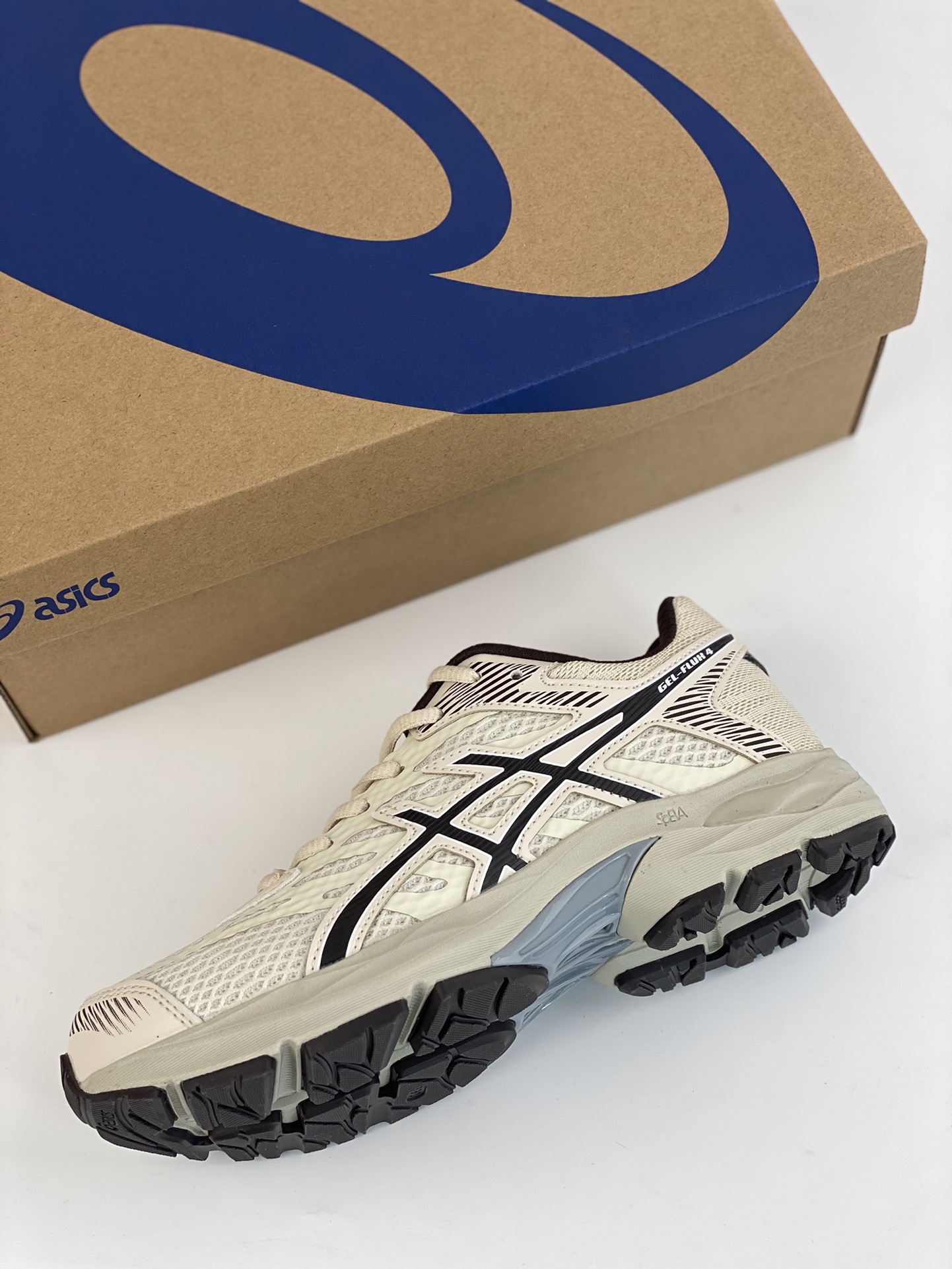 200 Asics Gel-Flux 4 版本 亚瑟士运动休闲透气专业跑鞋 1011A614-200