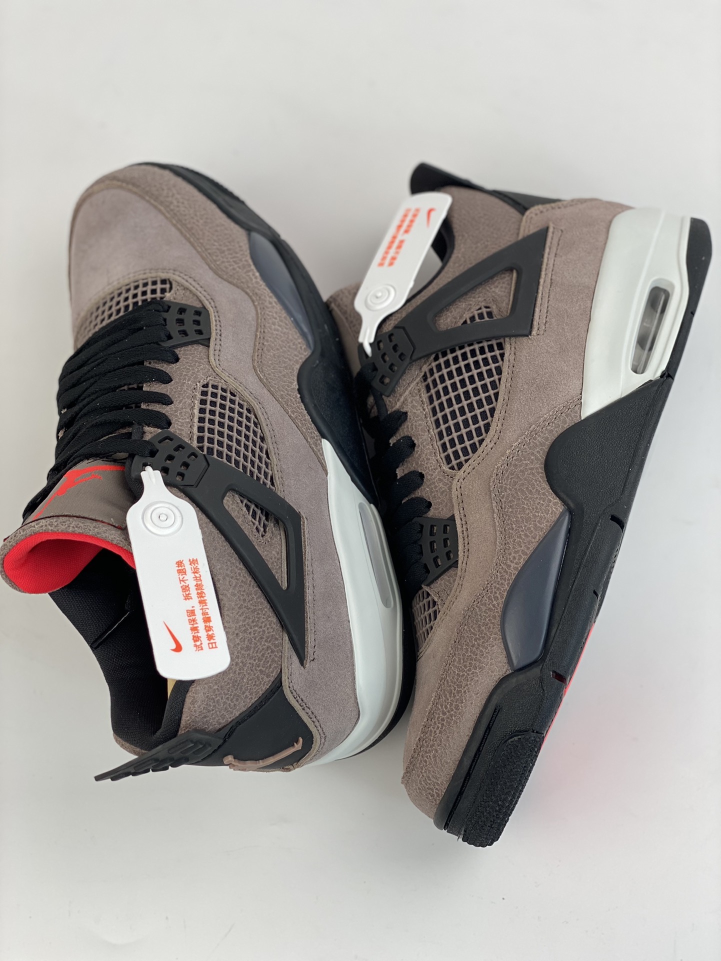 240 Air Jordan 4 Retro 麂皮摩卡黑棕 DB0732-200