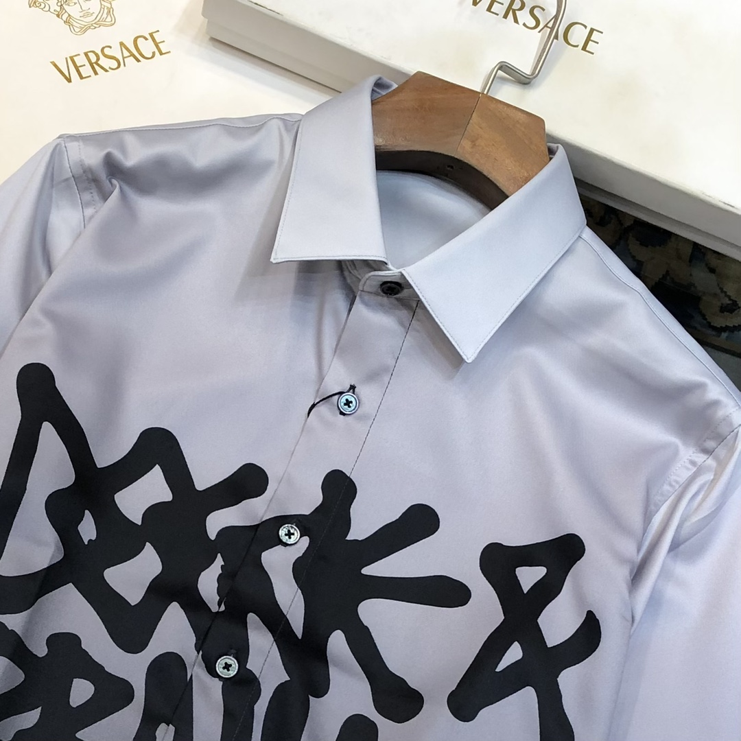 热销 DG 杜嘉班纳 早春新款男士休闲长袖衬衫独家专供 官网同步售卖 ✨✨时尚潮款 修身版型 高版本 ✨✨渐变色 3