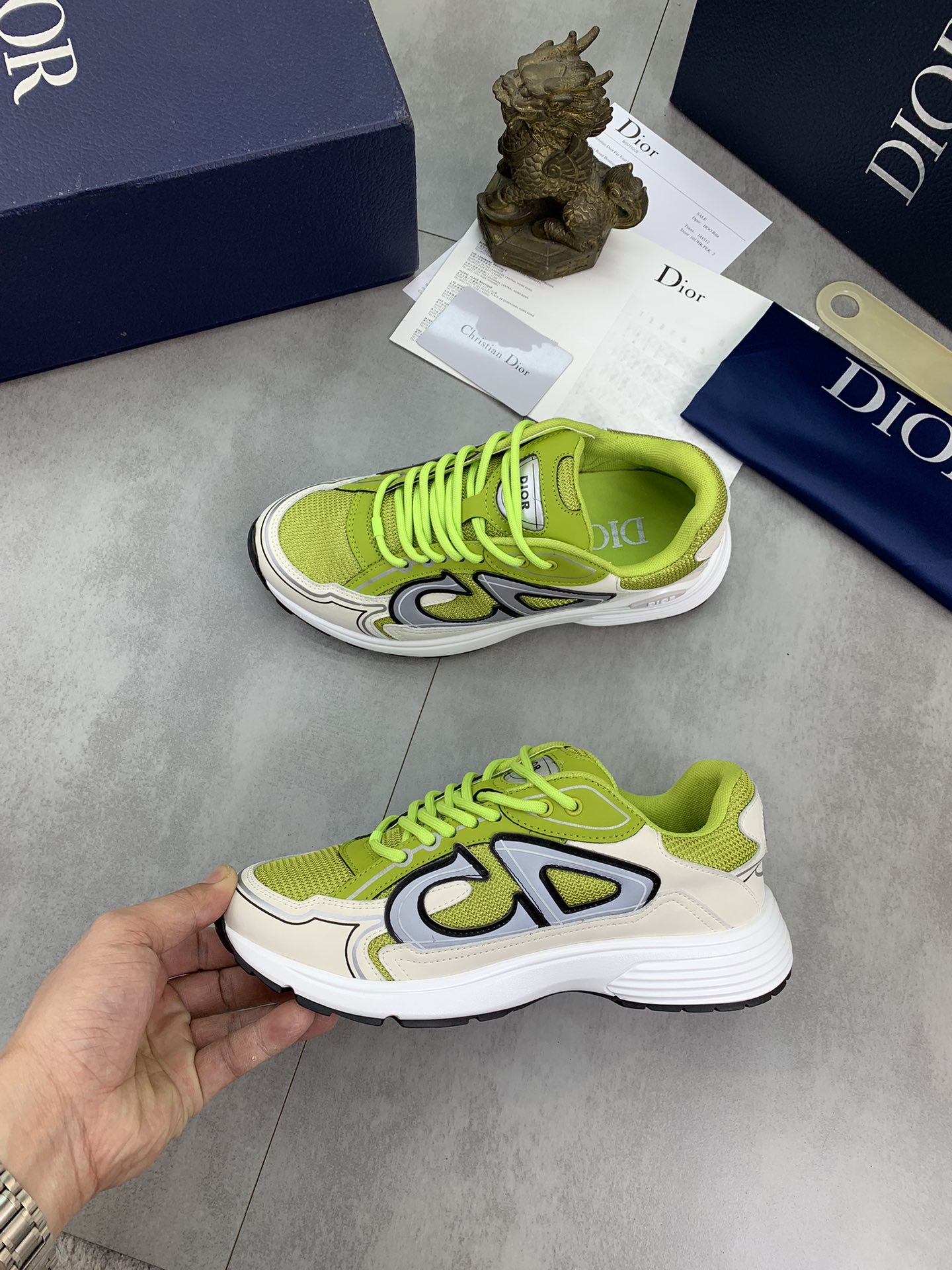 precio de fábrica P260 de alta calidad Dior modelos de parejas de gama alta superior zapatos deporti