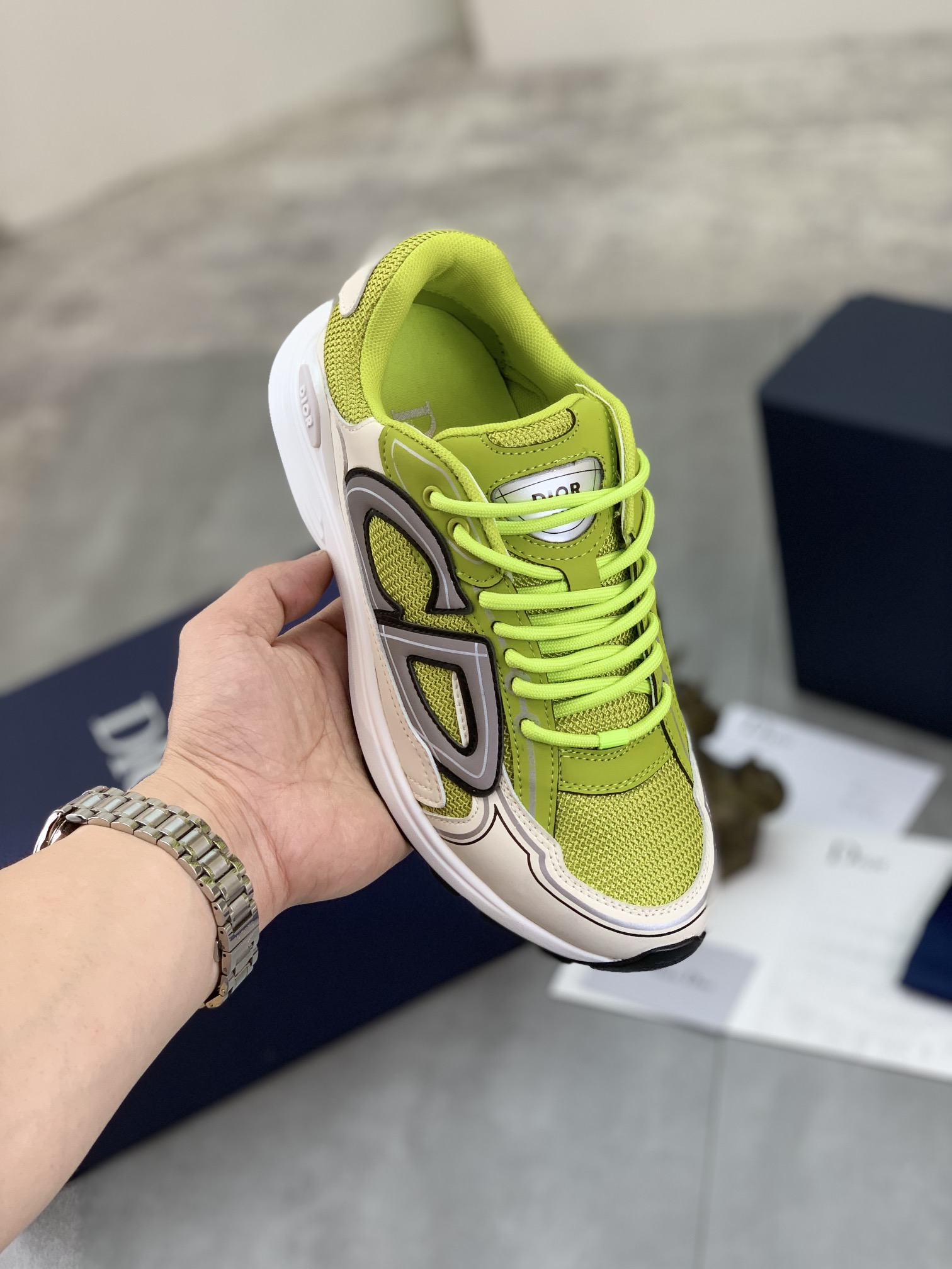 precio de fábrica P260 de alta calidad Dior modelos de parejas de gama alta superior zapatos deporti