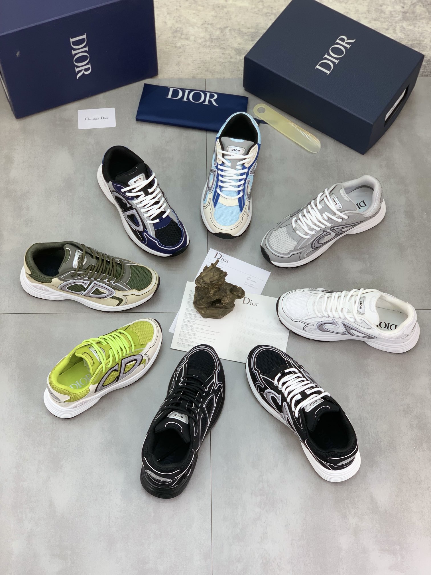 precio de fábrica P260 de alta calidad Dior modelos de parejas de gama alta superior zapatos deporti