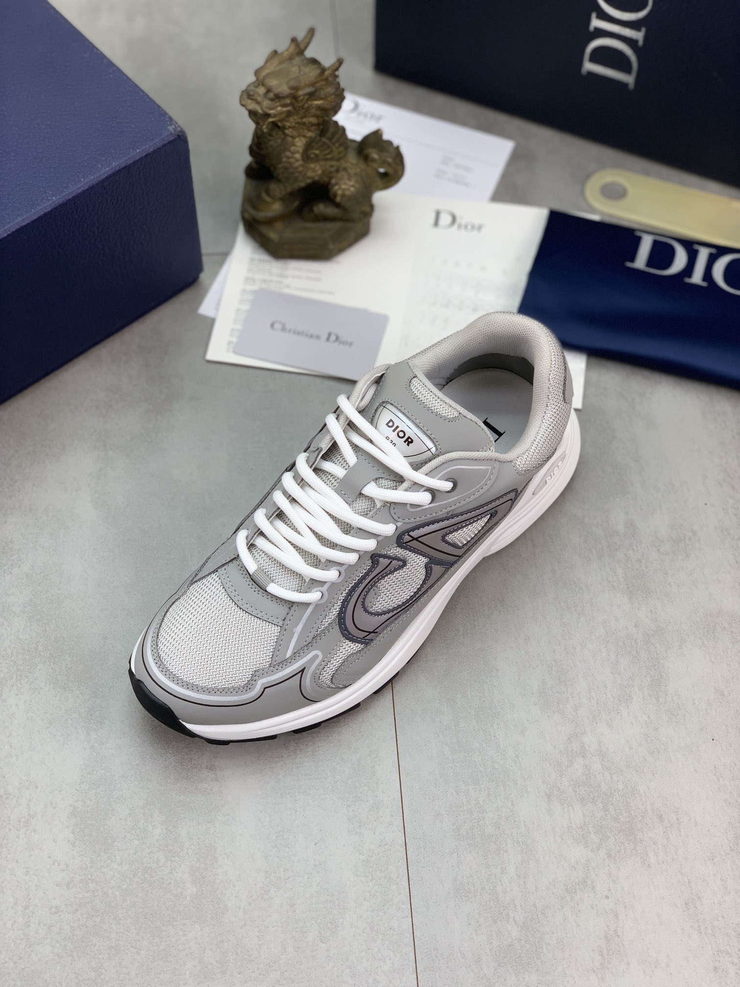 precio de fábrica P260 de alta calidad Dior modelos de parejas de gama alta superior zapatos deporti