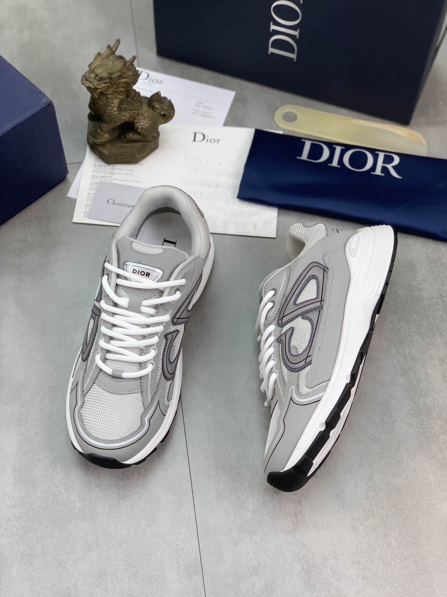 precio de fábrica P260 de alta calidad Dior modelos de parejas de gama alta superior zapatos deporti