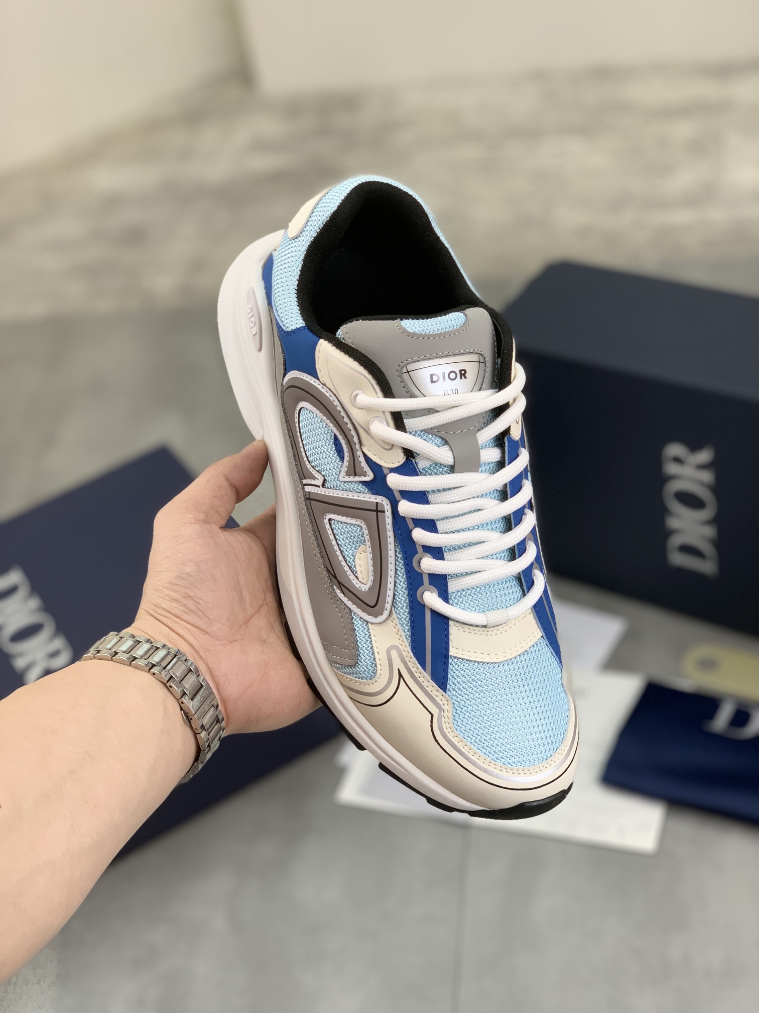 precio de fábrica P260 de alta calidad Dior modelos de parejas de gama alta superior zapatos deporti