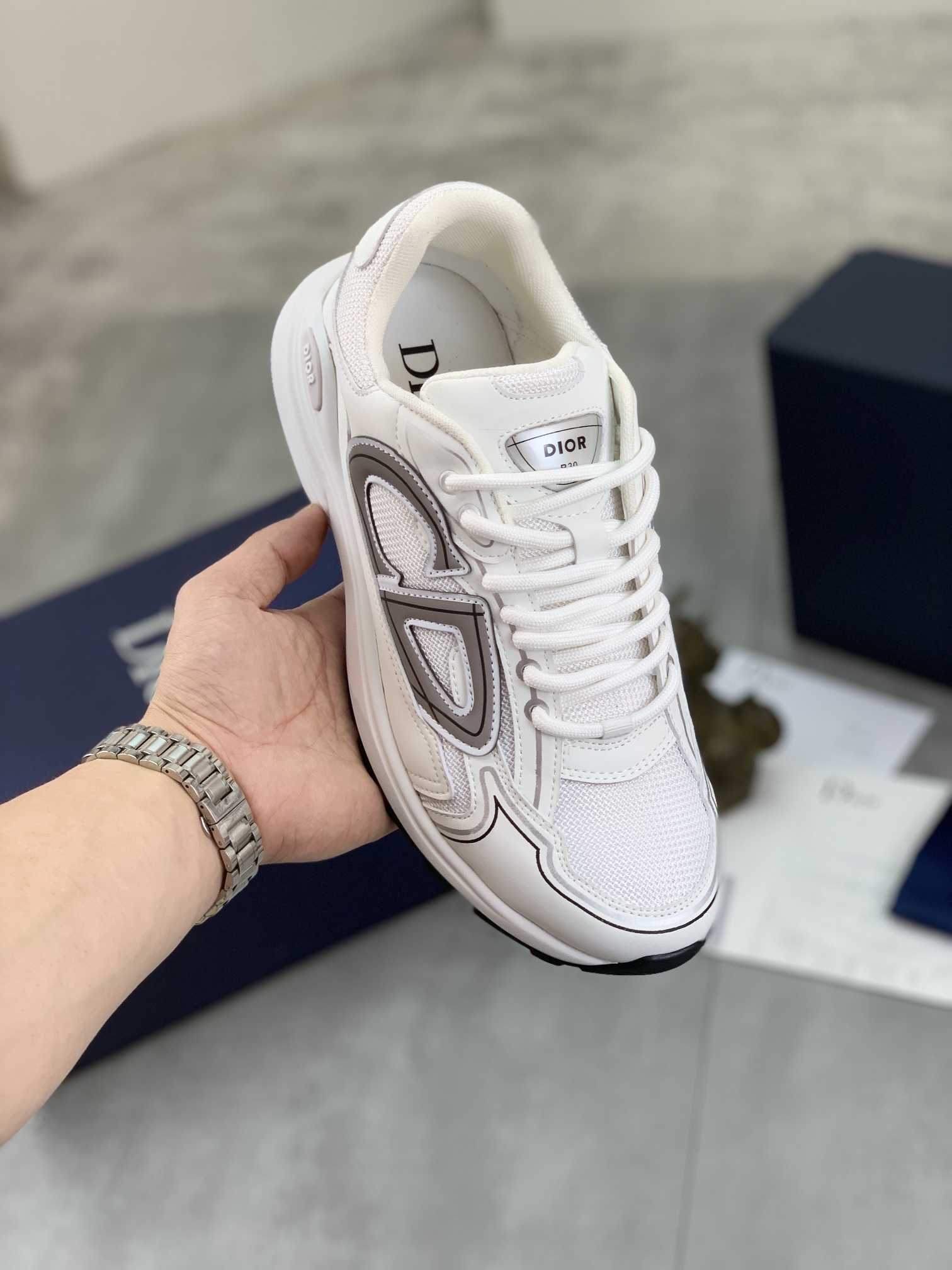precio de fábrica P260 de alta calidad Dior modelos de parejas de gama alta superior zapatos deporti