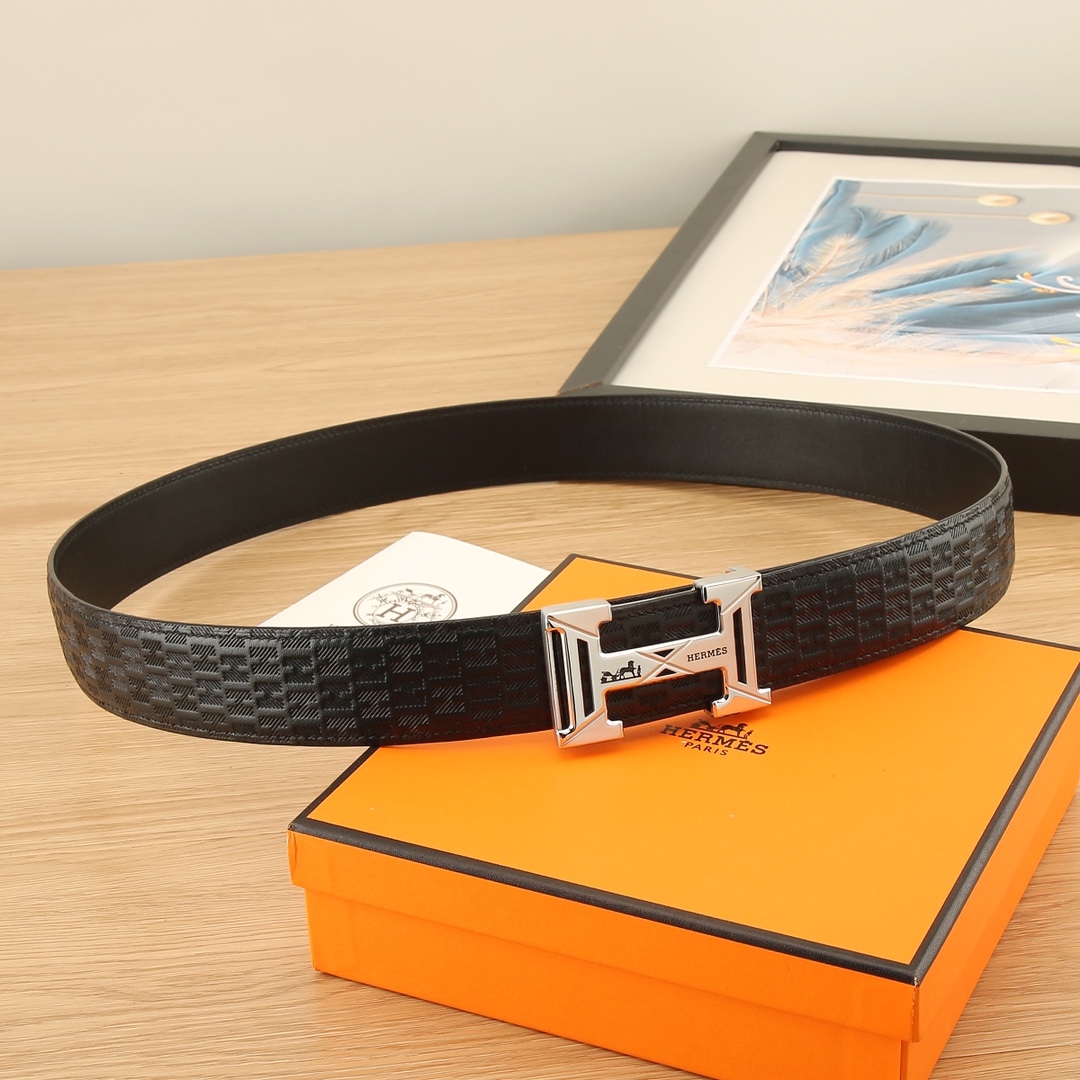 爱马仕HERMÈS3.8宽精品不锈钢