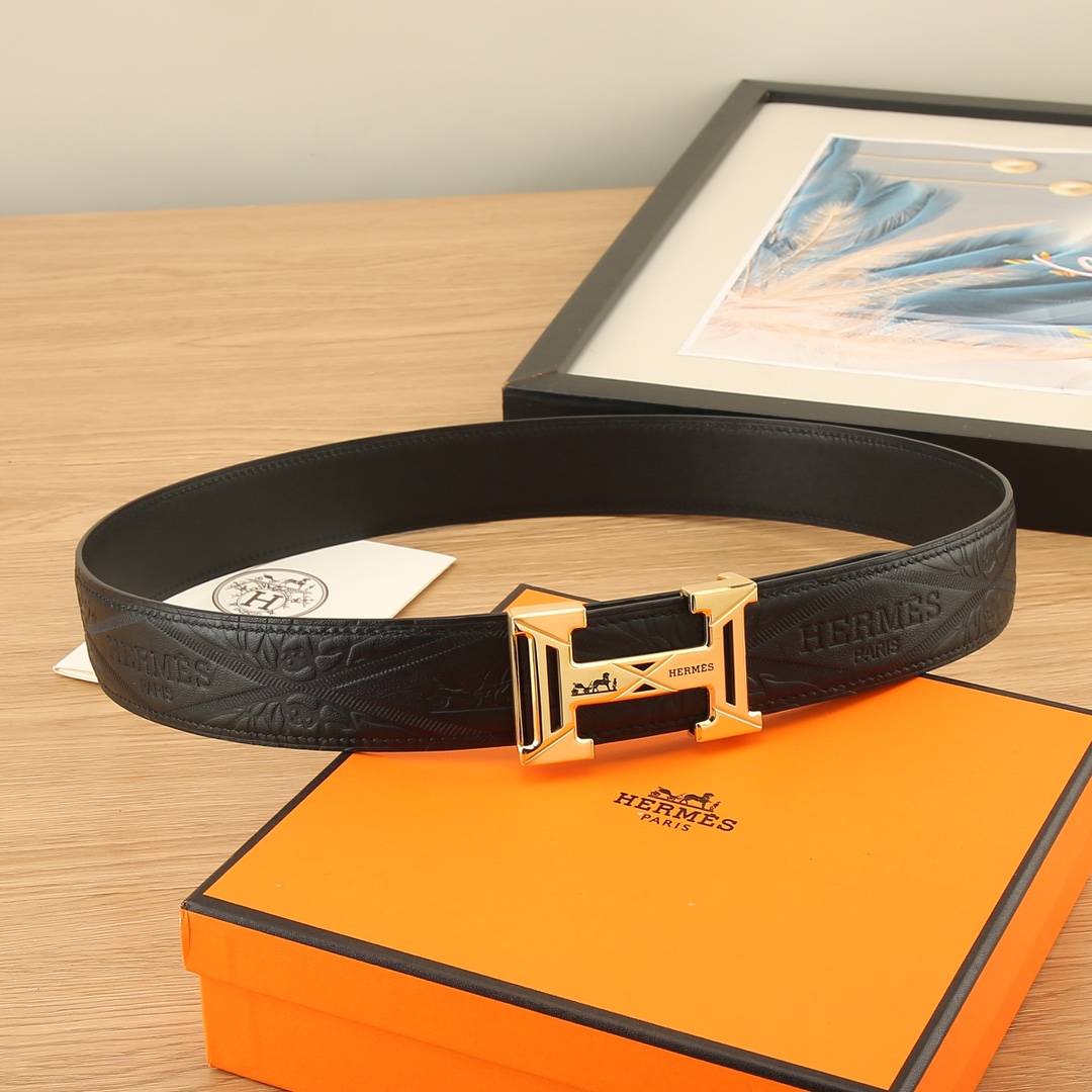 爱马仕HERMÈS3.8宽精品不锈钢