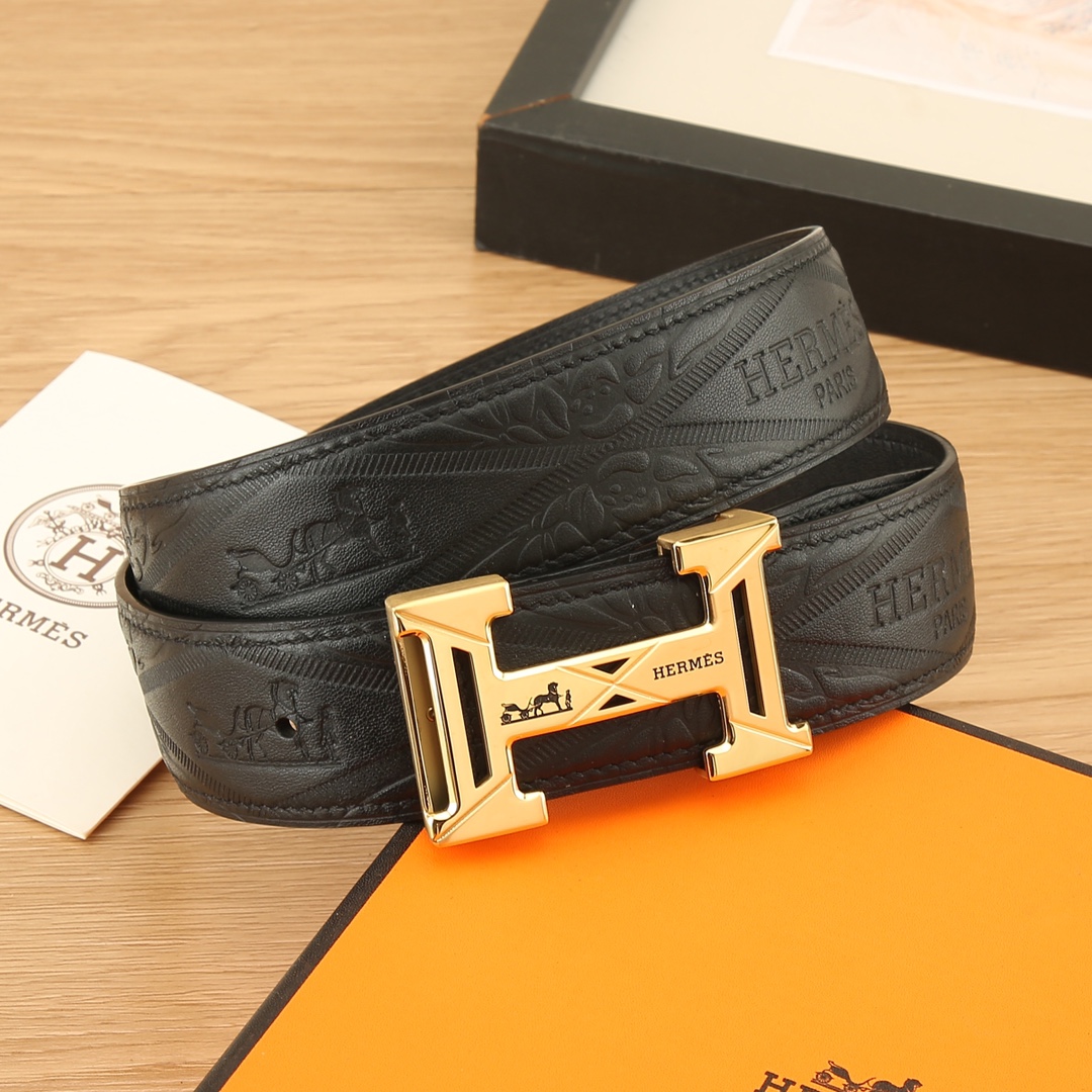 爱马仕HERMÈS3.8宽精品不锈钢