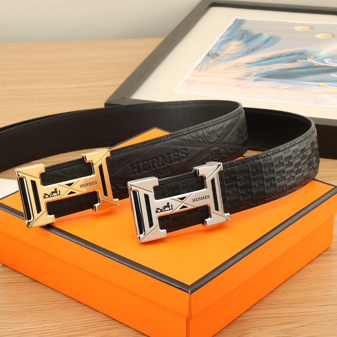 爱马仕HERMÈS3.8宽精品不锈钢