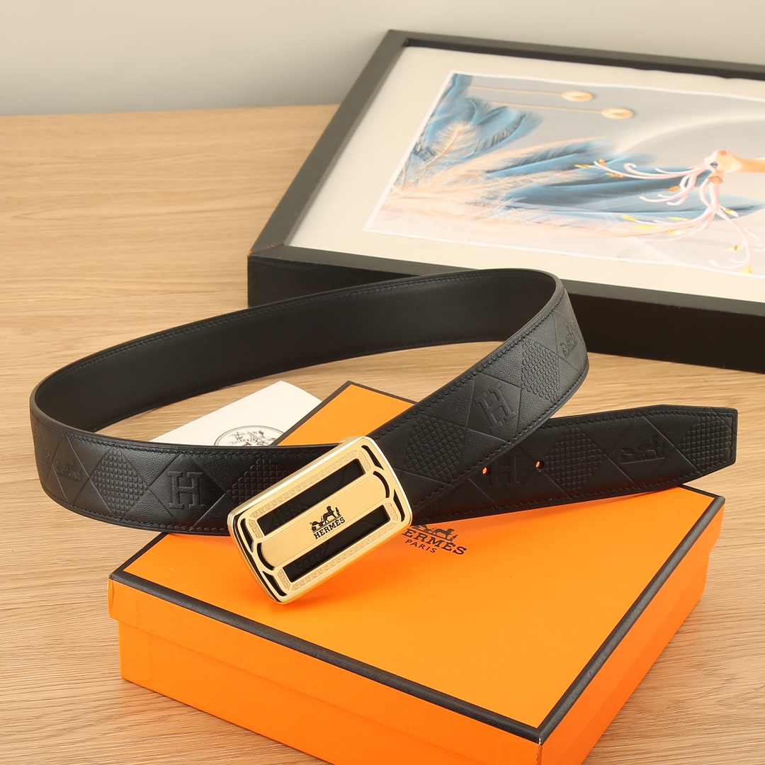 爱马仕HERMÈS3.8宽精品不锈钢