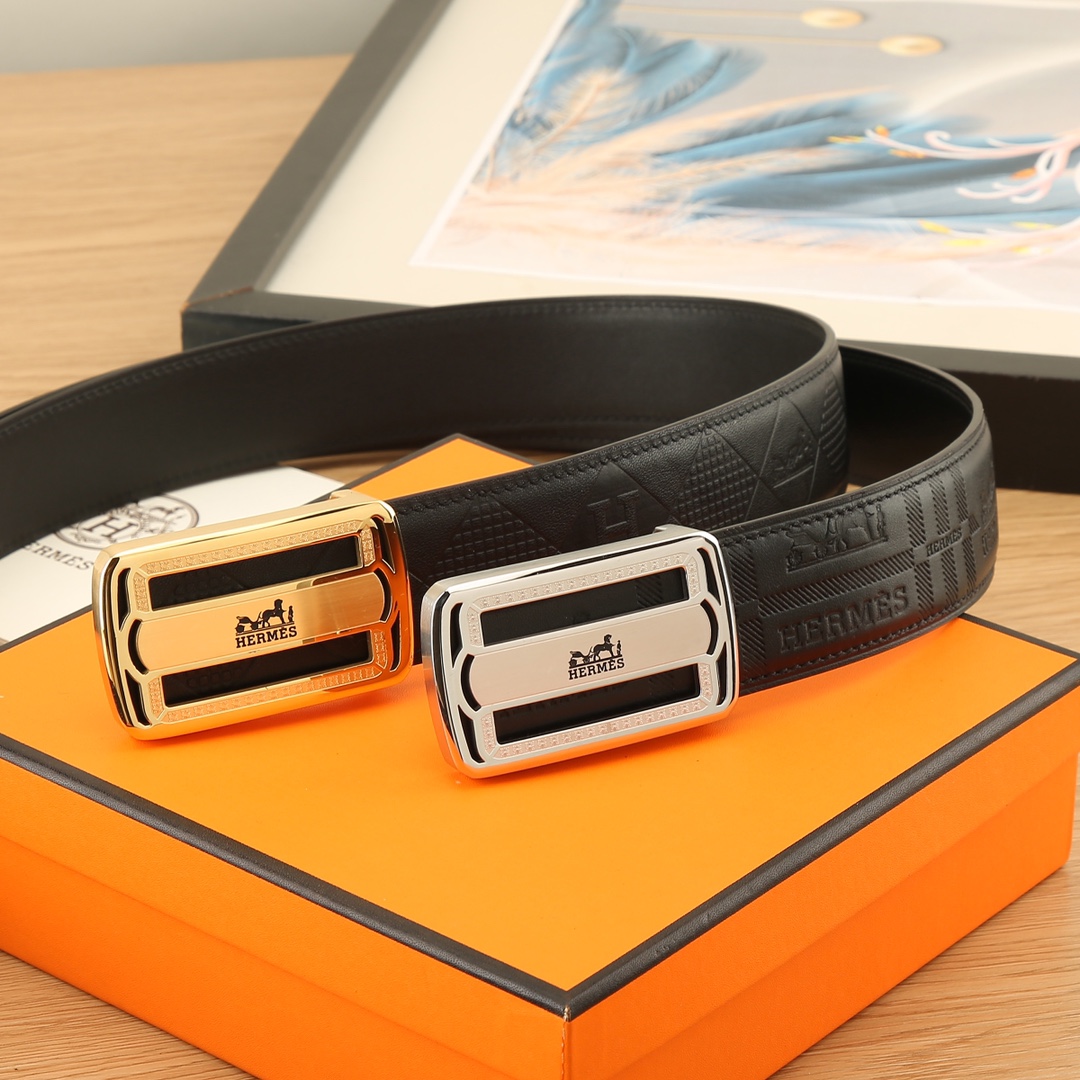 爱马仕HERMÈS3.8宽精品不锈钢