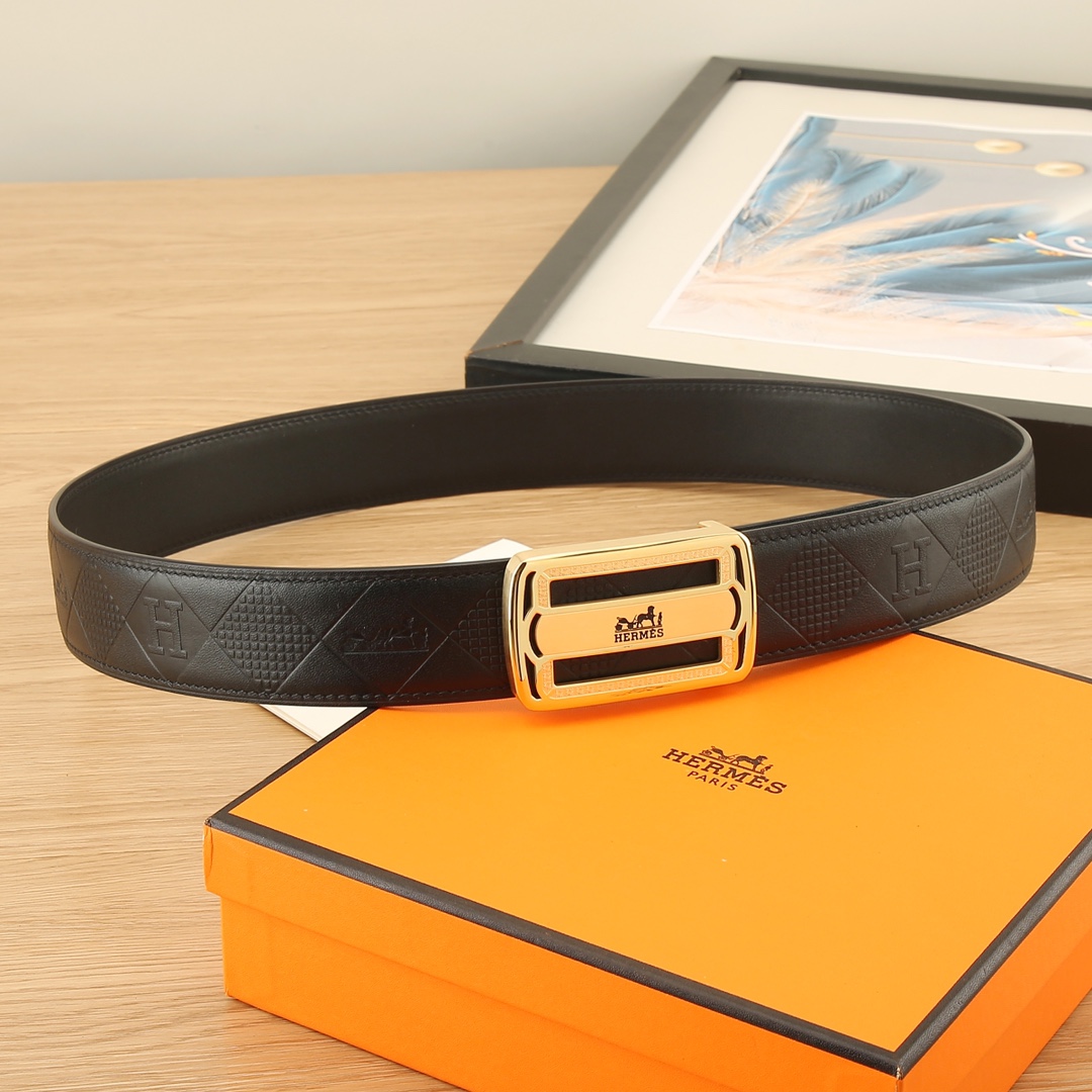 爱马仕HERMÈS3.8宽精品不锈钢