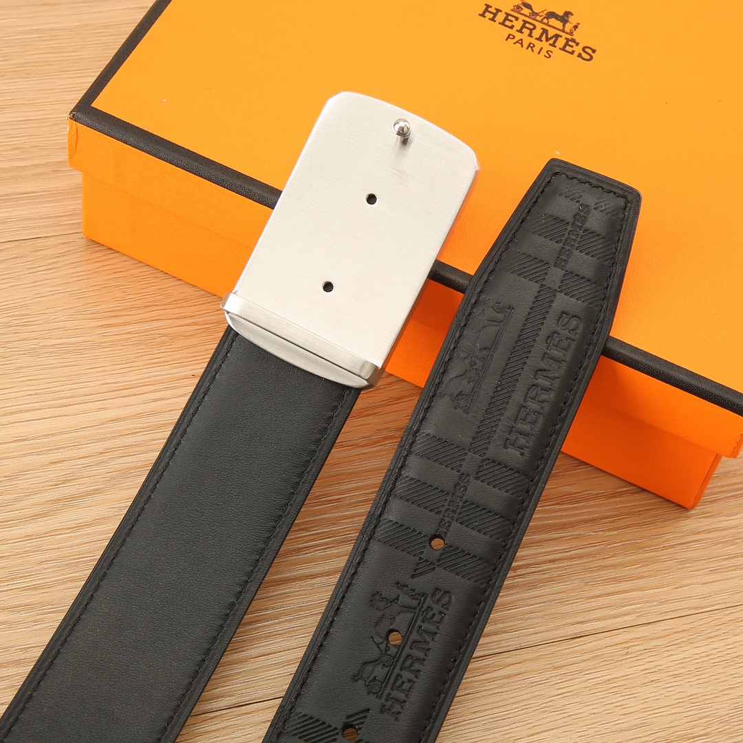 爱马仕HERMÈS3.8宽精品不锈钢