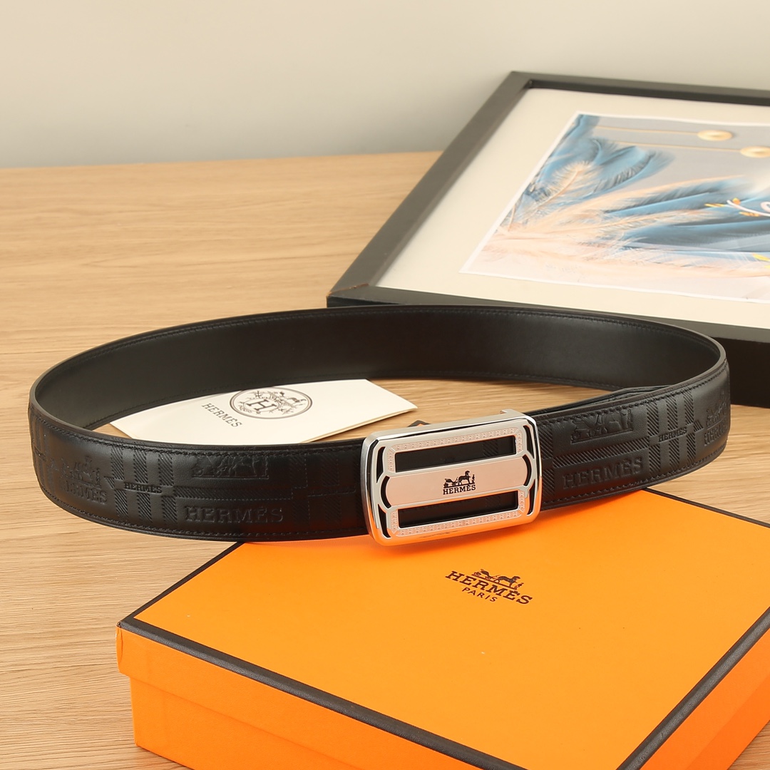 爱马仕HERMÈS3.8宽精品不锈钢