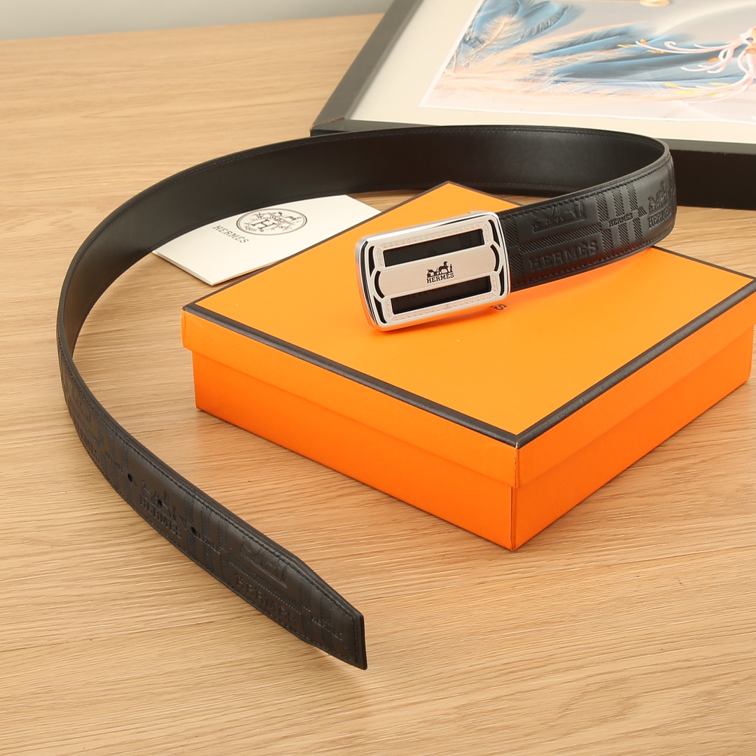 爱马仕HERMÈS3.8宽精品不锈钢