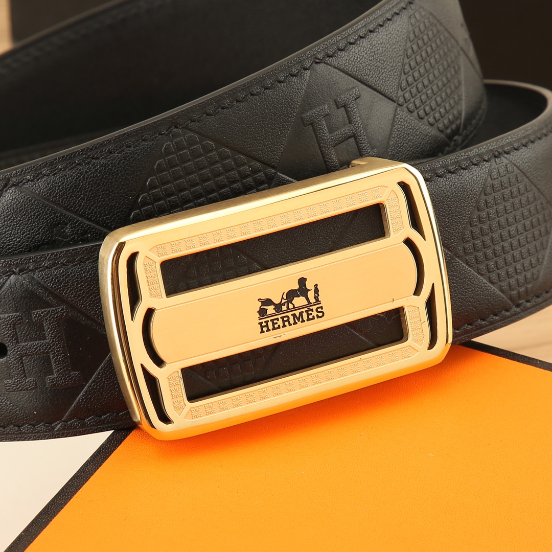 爱马仕HERMÈS3.8宽精品不锈钢