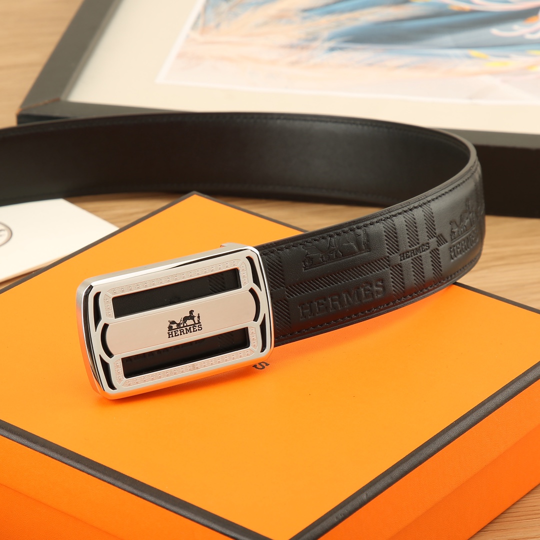 爱马仕HERMÈS3.8宽精品不锈钢