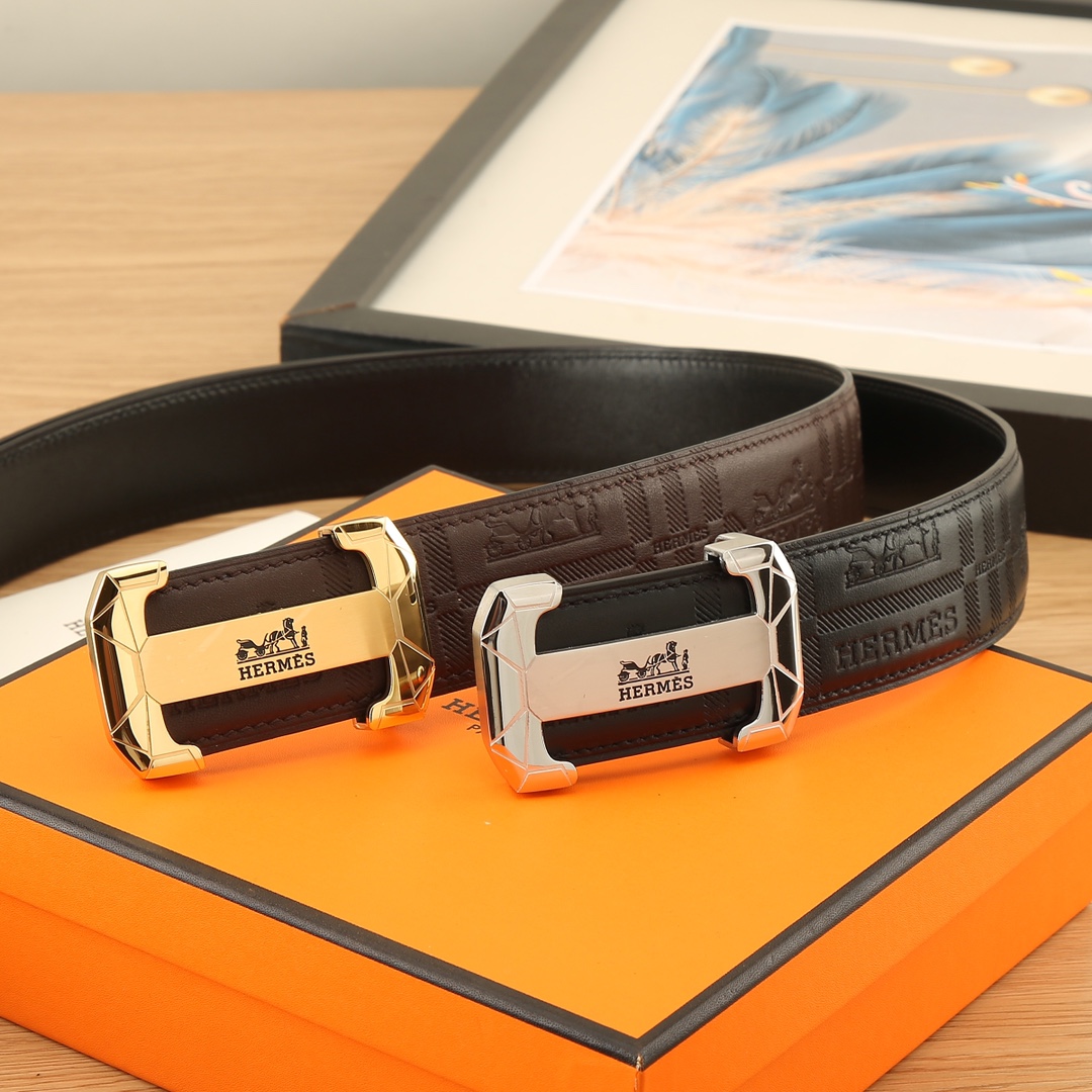 爱马仕HERMÈS3.8宽精品不锈钢