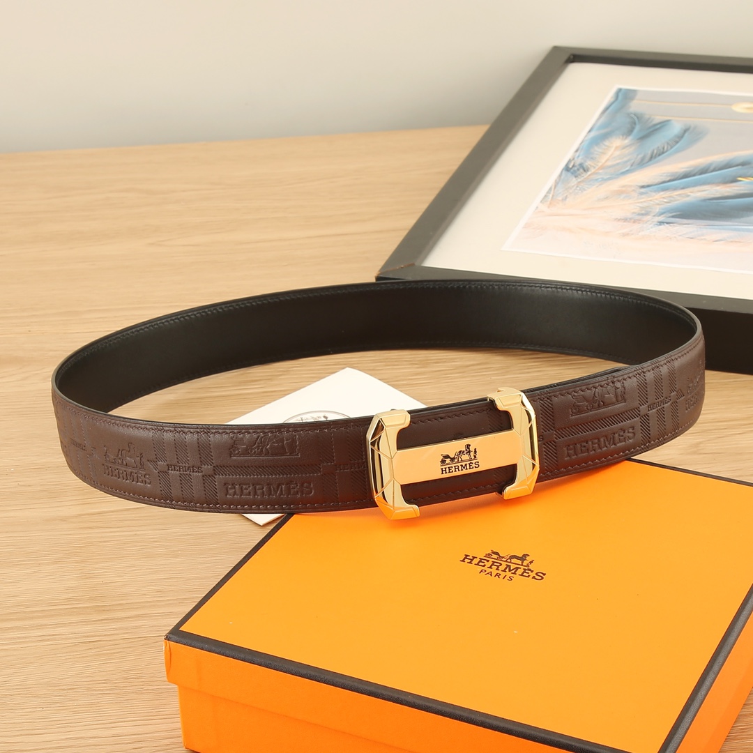 爱马仕HERMÈS3.8宽精品不锈钢