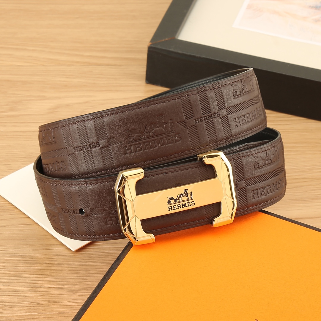 爱马仕HERMÈS3.8宽精品不锈钢