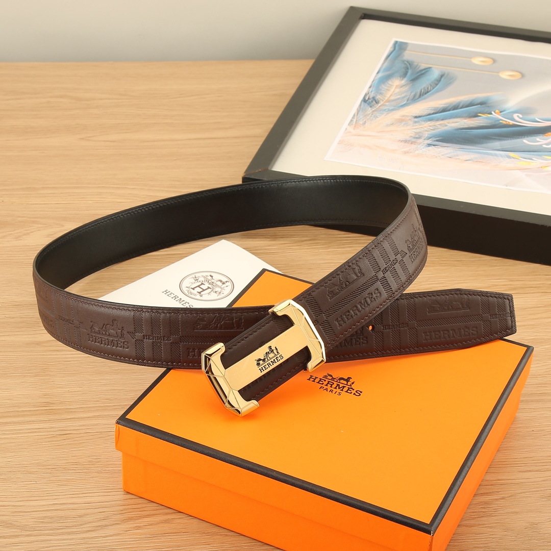 爱马仕HERMÈS3.8宽精品不锈钢