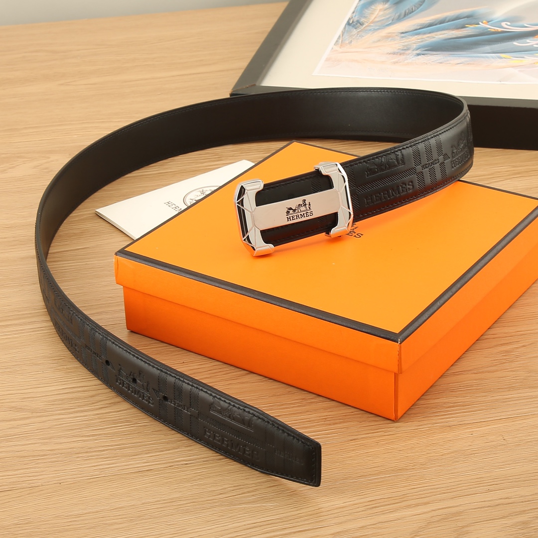 爱马仕HERMÈS3.8宽精品不锈钢