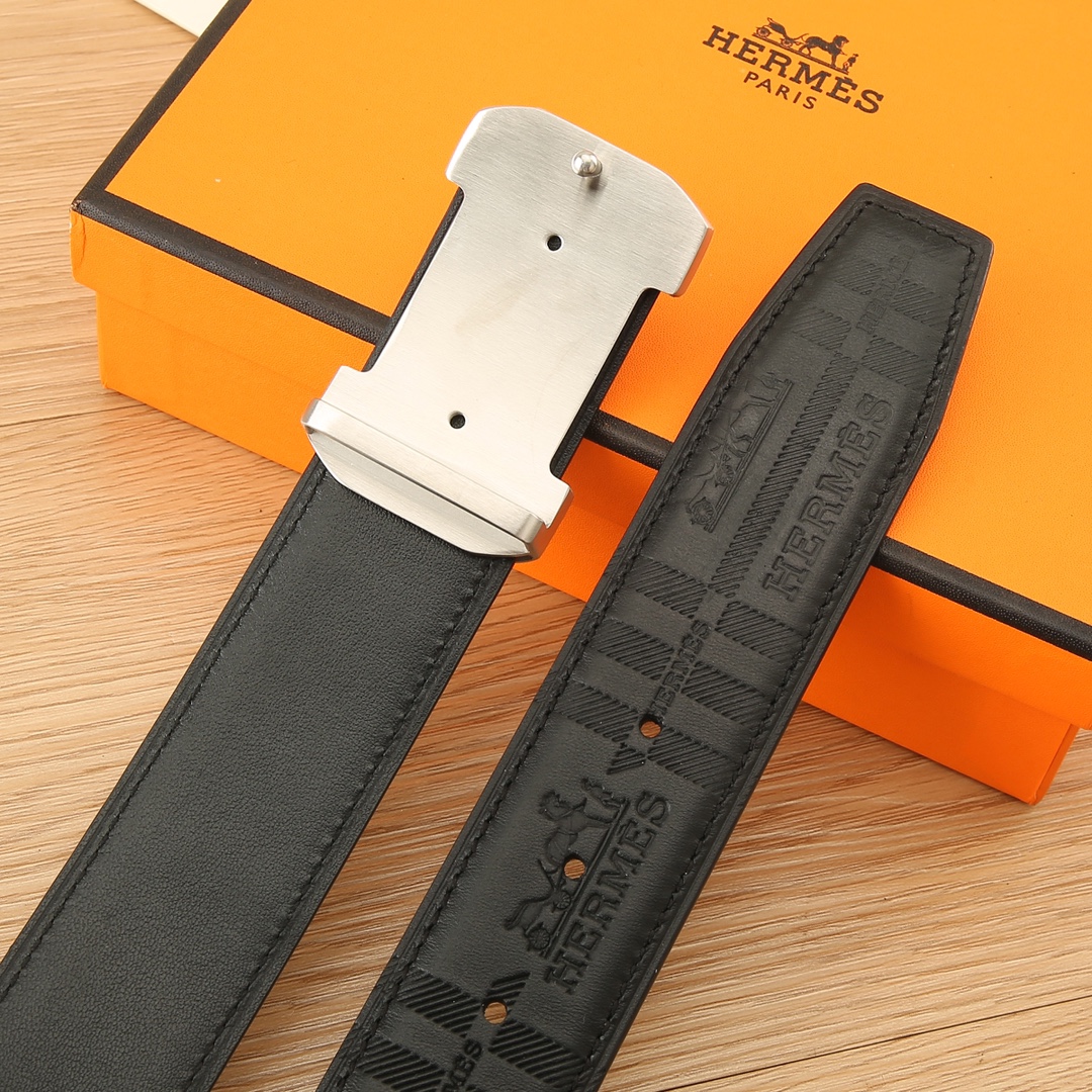 爱马仕HERMÈS3.8宽精品不锈钢