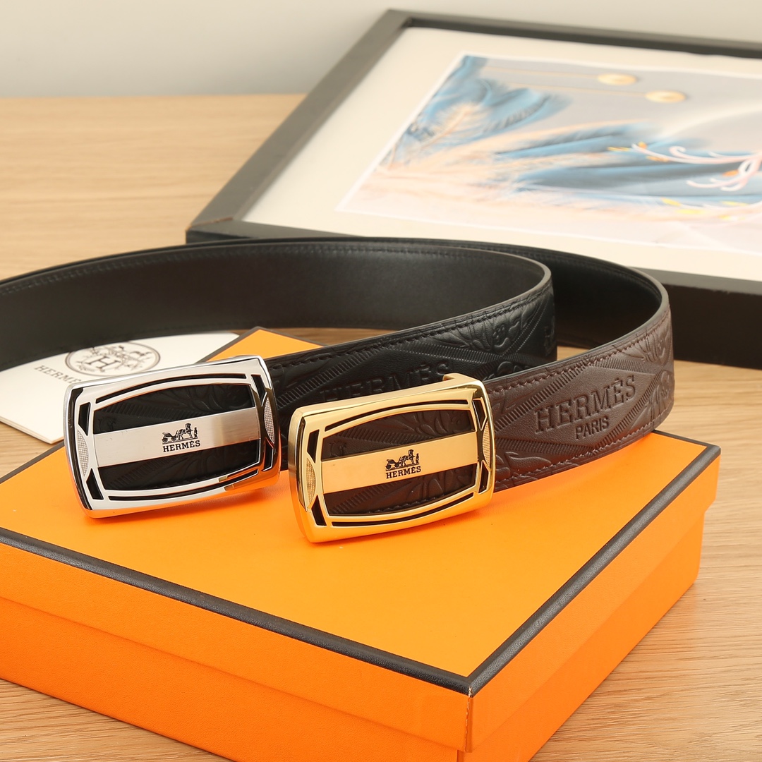 爱马仕HERMÈS3.8宽精品不锈钢