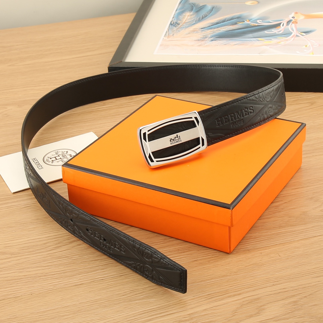爱马仕HERMÈS3.8宽精品不锈钢
